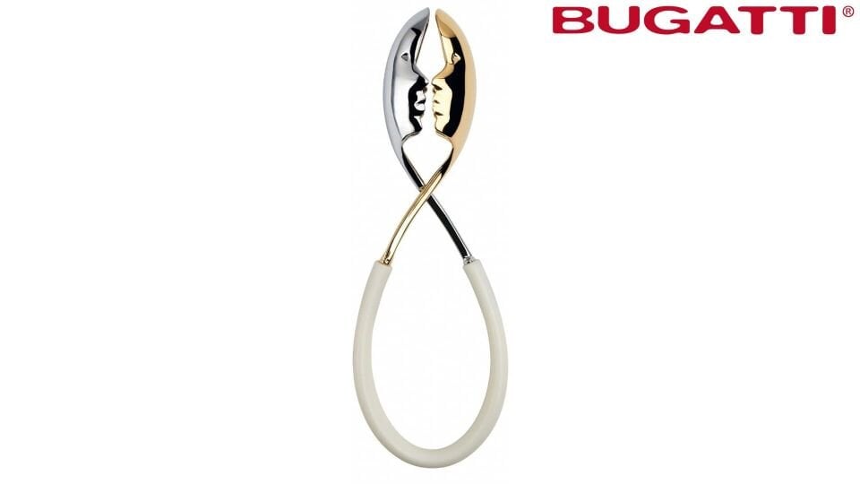 BUGATTİ Kiss Beyaz Salata Servis Maşası