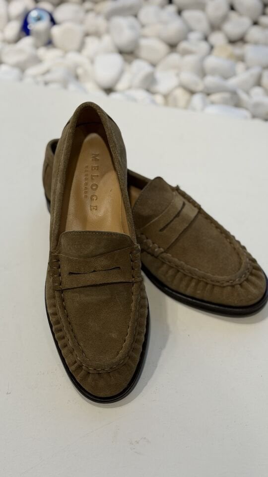 Süet Loafer